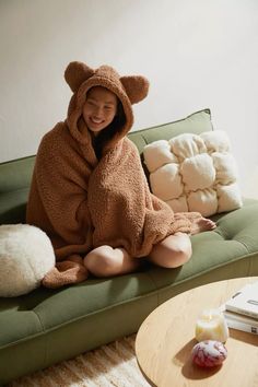 Brown Fits, Bear Ears, Bear Hug, Animal Ears, Women Men Shoes, Itty Bitty, Fleece Throw, Fleece Throw Blanket, My New Room