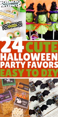 halloween party favors that are easy to make