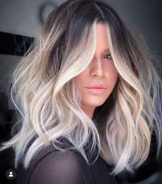 Platinový Blond, Blond Balayage, Balayage Blonde, Ash Blonde Hair, Blonde Hair With Highlights, Hair Color Balayage, Hair Inspiration Color, Great Hair