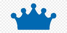 a blue crown on a white background with no background, hd png clipart