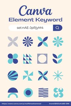 Modern Geometric Shape - Canva Element modern Geometric Graphic Design, Keyword Elements Canva, Desain Buklet, Canva Elements Keyword, Graphic Design Cards, Canvas Learning, Event Poster Design, Canva Element