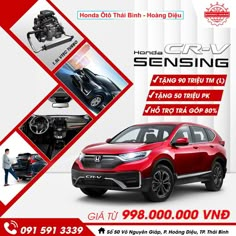 the honda cr - v is being advertised for sale in malaysia, and it has been sold