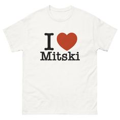 I Love Mitski T-Shirt made by me! link on picture :) Charlotte Nc, Concert Outfit, Made By Me, Music Festival, Music Artists, Fashion Art, Gender Neutral, Adult Outfits, I Love