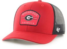 Design Curved brim, adjustable hat Six-panel construction Embroidered eyelets for added ventilation Snapback closure Style and Team Spirit Embroidered team graphics Team-colored panels Additional Details One size fits most Officially licensed product Youth Sports, Information Design, Georgia Bulldogs, Adjustable Hat, Team Spirit, Hat Sizes, Brand You, Fun Sports, Bulldog