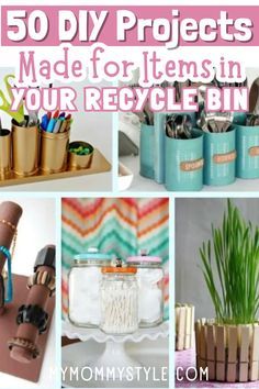 the top ten diy projects made for items in your recycle bin