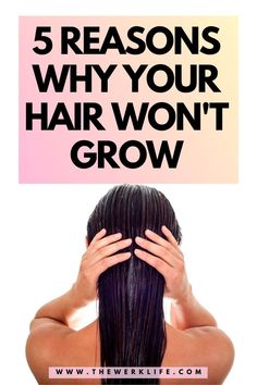 Grow hair faster with these diy remedies for natural hair growth. Get thick, long, and beautiful hair with these hair growth tips! Hair Wont Grow, Tired Of Waiting