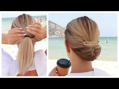 Take Care Of Curly Hair, Shorts Braids, Hair Hack, Long Hair Updo, Hairdos For Short Hair, Hair Tutorials For Medium Hair