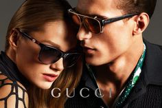 Guccis Spring 2013 Campaign Stars Anja Rubik and Karmen Pedaru by Mert & Marcus Daria Werbowy, Gucci Eyeglasses, Gucci Spring, Alfred Stieglitz, Anja Rubik, Designer Glasses