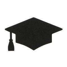 a black graduation cap with a tassel