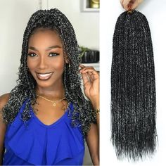 MORICA senegalese twist crochet hair 8 packs short gray crochet hair for black women, 30 strands/pack small twist crochet hair hot water setting, crochet twist braids hair with natural ends MORICA HAIR is a trusted fashion brand in the United States, and we always lead the trend of fashion wigs. so that you can shine your own unique beauty when you participate in any occasion! Specifications: Brand: MORICA Material: Synthetic Fiber Selectable Length: 12inch / 14inch / 18inch / 22inch / 26inch / Senegalese Twist Crochet Hair, Small Twist, Crochet Braids Hair, Gray Crochet, Hair For Black Women, Hair Tinsel, Crochet Twist, Fashion Wigs, Twist Braid Hairstyles