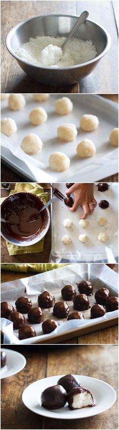 the process of making chocolate covered donuts