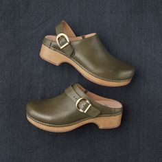 A soft and supportive feel combines with a bold buckle and beautiful leathers in Baylor, the perfect backless clog for any season. Colorado Shoes, Teacher Shoes, Shoe Stores, Mary Jane Clogs, Running Sandals, Clog Boots, Comfy Chic, Gorgeous Leather, Business Thank You