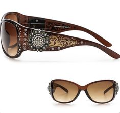 Western Elements, Coach Eyeglasses, Ear Piece, Flower Sunglasses, Y2k Sunglasses, Rhinestone Sunglasses, Y2k Accessories, Resin Frame, Hello Ladies