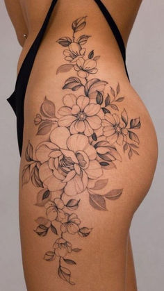 Beleza e autenticidade: Tatuagem para realçar sua personalidade única e estilo. Encontre inspirações delicadas e ousadas! Tatuagem feminina delicada, Inspiração para tatuagem, Tatuagem de personalidade, Tatuagem feminina estilo, Tatuagem minimalista feminina, Tatuagem Inteligência Artificial, Tatuagem IA, Tatuagem única para mulheres, Tatoo Feminina, Tatoo Mulheres Side Thigh Floral Tattoo, Cherry Blossom Tattoo Thigh, Side Thigh Tattoo, Upper Thigh Tattoo, Floral Hip Tattoo, Thigh Piece Tattoos, Flower Hip Tattoos, Side Hip Tattoos, Upper Thigh Tattoos