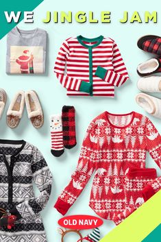 Grab your squad & get into the snuggliest, matchiest, most festive-iest PJs ever. Family Xmas Pjs, Outfitters Clothes, Music Suggestions, Christmas Movie Night, Ballerina Project, Xmas Pjs, Christmas Bucket, Christmas Pj, Thanksgiving Wallpaper