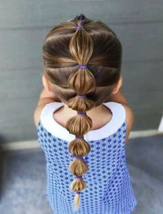 Simple and Easy Girl Toddler Hairstyle Picture Day Hair, Easy Girl, Easy Little Girl Hairstyles, Easy Hairstyles For Kids, Girl Hair Dos, Girls Hairstyles Easy, Toddler Hairstyles, Toddler Hairstyles Girl