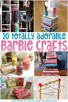 20 totally adorable barbie crafts that are easy to make and great for any girl in your life