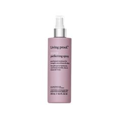 Living Proof Restore Perfecting Spray is a conditioning detangler that smooths and strengthens dry, damaged hair, plus added UV and heat protection up to 450°F/232°C for good measure. This oil free spray, minimizes breakage from wet detangling while also, delivering an instant boost of hydration leaving hair silky, smooth and shiny. Glow Hair, Hair Concerns, Hair Silky, Detangler Spray, Dry Damaged Hair, Living Proof, Clean Hair, Hair Repair, Heat Styling Products