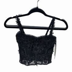 All Items Ship Within 1-2 Days! Dolls Kill - Widow “Deadly Serious Lace Bustier” Size: X-Small Nwt. New. Never Worn. Black Lace Bustier/Corset Top With Adjustable Straps And Lace Up Back. Product Is No Longer Sold On The Dolls Kill Website. Black Lace Patchwork Camisole Top, Black Fitted Lace Top Corset, Black Lace Top Fitted Corset, Black Sheer Corset For Party, Party Lace Crop Top With Lace Patchwork, Black Lace Party Camisole, Fitted Lace Top Camisole For Evening, Lace Crop Top With Lace Patchwork For Party, Lace Crop Top With Patchwork For Party