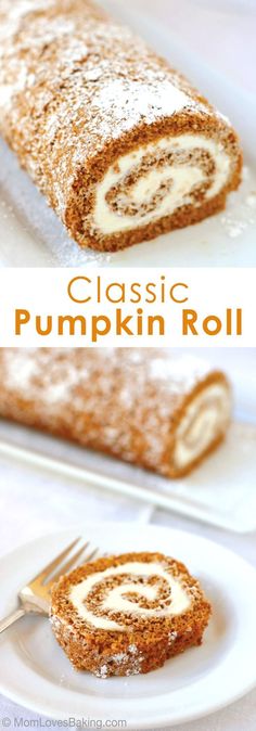 this classic pumpkin roll is so easy to make