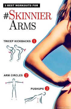 How to Get Skinny Arms Fast! No Special Diet Required Skinnier Arms, Být Fit, Good Arm Workouts, Tricep Kickback, Sosua, Special Diet, Makanan Diet, Yoga Photography, Special Diets