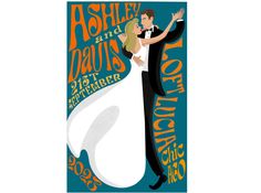 a couple in wedding attire dancing together on the cover of their album, astley and davis's 21st anniversary