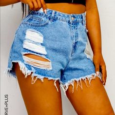 Shein Jean Shorts Size 14 Light Wash Never Worn Denim Shorts, Jean Shorts, Womens Sizes, Womens Shorts, Women Shopping, Blue, Color