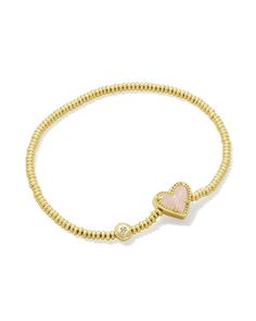 Dainty Jewelry Necklace, Gold Stretch Bracelet, Kendra Scott Bracelet, Bar Jewelry, Friend Bracelets, Funky Jewelry, Pink Jewelry, Demi Fine Jewelry, Fancy Jewelry