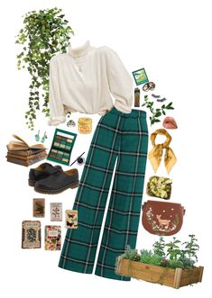 botanist Outfit | ShopLook Harry Styles Inspired Outfits, Harry Styles Clothes, Harry Outfits, Harry Styles Outfit, For School, Cottagecore Fashion, Spirit Week, Zooey Deschanel