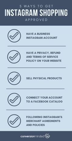 five ways to get instagram shopping approved info sheet for instagrams and social media