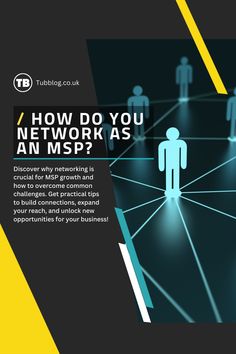 the cover of how do you network as an msp?, with images of people