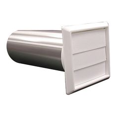 a white toilet paper dispenser with the lid open on a white background