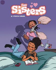 the cover to les sister's, an animated children's book about sisters