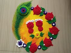 Siddhis rangoli art Small Beautiful Rangoli Designs, Side Rangoli Designs Diwali, Latest New Year Rangoli Designs 2022, Simple Rangoli Flower Designs, Welcome Rangoli Designs Latest, Unique Rangoli Ideas For Diwali, Small Beautiful Rangoli, Simple And Unique Rangoli Designs