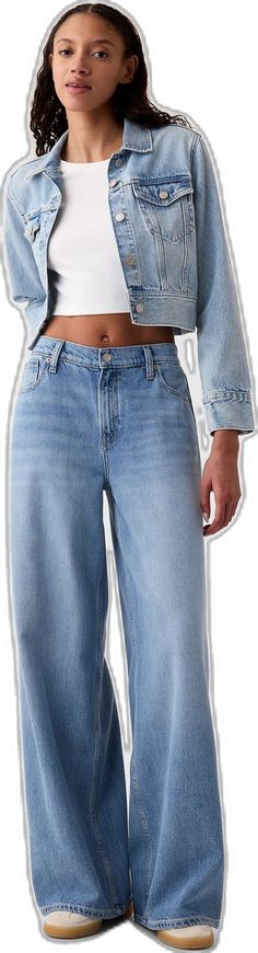 Baggy Jean, Jeans Look, Break In, Jeans Light, Mid Rise Jeans, Baggy Jeans, Stretch Jeans, Mid Rise, Full Length