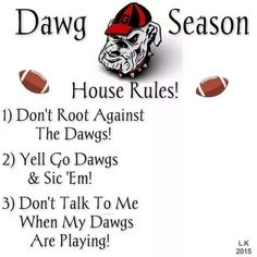 a football card with the words dawg season on it