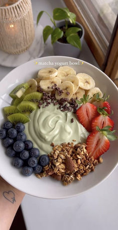 power food, vitamins Matcha Yogurt, Makanan Rendah Kalori, Resep Diet, Healthy Food Inspiration, Healthy Lifestyle Food