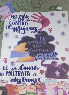 a poster with words and pictures on it