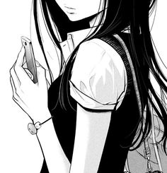 Anime Gothic, Seni Resin, Gothic Anime, Shoujo Manga, Anime Monochrome, Dark Anime, Black & White, Cute Anime Pics, الرسومات اللطيفة