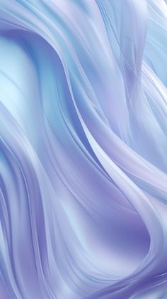 an abstract blue and white background with wavy lines