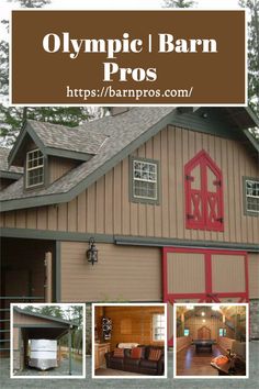 House your horses, vehicles, or work space with room to spare. The Olympic gable barn has all the functional features and beauty that you expect from a classic barn.


#barnpros #barns #barnkits #prefabbarns #horsebarns #horsebarnskits #woodbarnkits #prefabbarns #barnhouses #barnhouse #barnplans