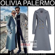 Grey Wool Coat, Olivia Palermo Lookbook, Gray Wool Coat, Best Winter Outfits, Olivia Palermo Style, Glam Squad, December 13, Grey Coat, Fashion Icons