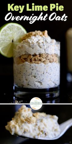 Creamy, tangy and full of whole grains and seeds, these Key Lime Pie Overnight Oats are a refreshing and unique way to start your day! #overnightoats #keylimepieoats #healthykeylimepie #keylimepieoatmeal #keylimepie Overnight Oats Vegan, Overnight Oats Recipe Easy, Best Overnight Oats Recipe, Overnight Oatmeal Recipes, Vegan Overnight Oats, Easy Overnight Oats, Oat Recipes Healthy, Overnight Oats Recipe Healthy, Overnight Oats Healthy