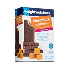 weight watchers chocolate caramel bars