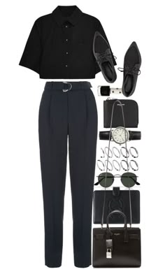 "Untitled #8453" by nikka-phillips ❤ liked on Polyvore featuring ASOS, Maje, Ray-Ban, Yves Saint Laurent, Chanel, Topshop, FOSSIL, Alexander Wang, TIBI and women's clothing Outfits Polyvore, Fall Dress Outfit, Lady Fashion, 가을 패션, Street Styles, Outfits Casuales