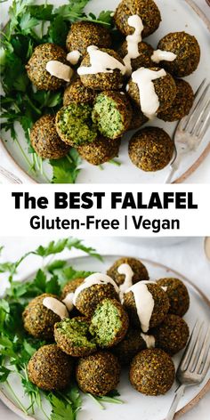 the best falafel is gluten - free and vegan, so it's easy to make