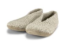 Fun Slippers, Cute Slippers, Wool Slippers, Thick Yarn, Woman Weaving, Slippers Cozy, Unisex Shoes, House Shoes, Vegetable Tanned Leather