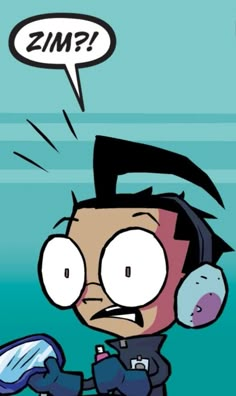 an image of a cartoon character with headphones