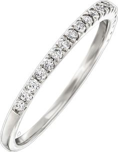 Classic Stackable Diamond Ring For Formal Occasions, Timeless Stackable Rings For Formal Occasions, Classic Stackable Diamond White Jewelry, Classic Stackable Diamond Ring, Classic Stackable Rings With Diamond Accents, Fine Jewelry White Gold Stackable Diamond Ring, Classic Diamond Stackable Rings With Round Band, Timeless Diamond White Stackable Diamond Ring, Classic Stackable Cubic Zirconia Rings