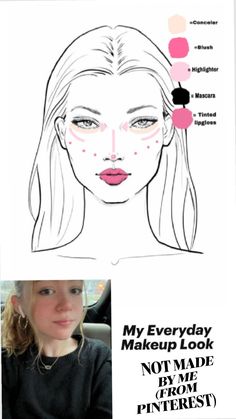 #makeup Model Make Up, Face Makeup Chart, How To Do Cute Makeup, Makeup Shuffles, Makeup Layout, Makeup Routines